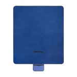 Manta de picnic resistente al agua en plástico PET reciclado 140 g/m2 color azul real