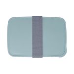 Fiambreras de plástico reciclado para empresas 800ml Recyled color verde menta segunda vista frontal