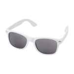 Gafas de sol promocionales recicladas con protección UV400 color blanco