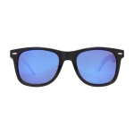 Gafas de sol polarizadas de bambú con cristal espejo Polarized Bamboo color madera clara segunda vista frontal