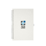 Libreta fabricada con cartones reciclados A5 hojas a rayas Milk Carton vista principal