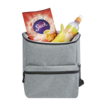 Mochila isotérmica para excursiones con varios bolsillos Go Out color gris segunda vista