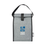 Bolsa isotérmica reciclada para 4 latas con cierre de solapa Go Out vista principal