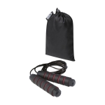 Cuerdas para saltar con mangos de espuma para publicidad Adjust Colors color rojo