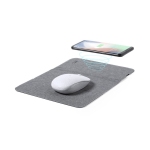 Alfombrilla de ratón plegable con cargador inalámbrico RPET Wireless cuarta vista