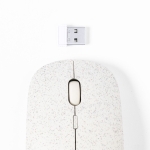 Ratón óptica inalámbrico ergonómico de caña de trigo Wheat Straw segunda vista