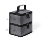 Bolsa nevera publicitaria reciclada con 2 compartimentos Dual RPET novena vista