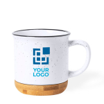 Taza vintage de cerámica con base de bambú 330ml Design Bamboo vista principal