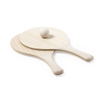 Palas para playa de estética nature de madera Set Palas Playa Nature color natural tercera vista