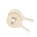 Palas para playa de estética nature de madera Set Palas Playa Nature vista principal