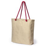 Bolsa de playa a dos colores con asas de hombro reforzadas Handle