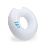 Hinchable promocional con forma de donut mordido de gran tamaño Donut vista principal