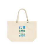 Bolsa de playa personalizada con asas de cuerda 220 g/m2 vista principal