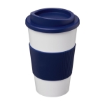 Vaso de plástico con aislamiento 350ml Takeaway agarre Americano