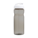 Bidón deportivo antiderrames de plástico reciclado 650ml Active color blanco segunda vista lateral