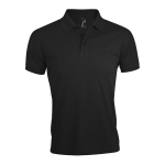 Polos para personalizar poliéster y algodón 200 g/m2 SOL'S Prime Men color negro