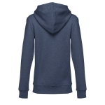 Sudadera para mujer de algodón y poliéster 320 g/m2 THC Amsterdam color azul jaspeado segunda vista