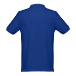 Polos personalizados de algodón en varios colores 240 g/m2 THC Monaco color azul real segunda vista