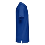 Polos personalizados de algodón en varios colores 240 g/m2 THC Monaco color azul real tercera vista