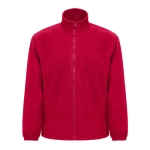 Chaqueta polar personalizada poliéster alta densidad 300 g/m2 THC Gama color rojo primera vista