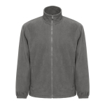 Chaqueta polar personalizada poliéster alta densidad 300 g/m2 THC Gama color gris oscuro primera vista