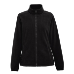 Chaqueta polar con logo a todo color mujer poliéster 300 g/m2 THC Gama color negro primera vista