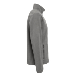 Chaqueta polar con logo a todo color mujer poliéster 300 g/m2 THC Gama color gris oscuro tercera vista