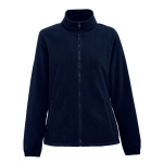 Chaqueta polar con logo a todo color mujer poliéster 300 g/m2 THC Gama color azul oscuro primera vista