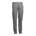 Pantalones publicitarios de trabajo en algodón 240 g/m2 THC Tallinn color gris oscuro