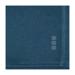 Sudadera de algodón y poliéster con capucha 300 g/m2 Elevate Life color azul cian vista detalle 2
