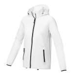 Chaqueta impermeable mujer nylon, poliéster 60 g/m2 Elevate Essentials color blanco