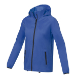 Chaqueta impermeable mujer nylon, poliéster 60 g/m2 Elevate Essentials color azul real