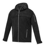 Chaqueta softshell impermeable de poliéster 360 g/m2 Elevate Life color negro