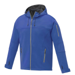 Chaqueta softshell impermeable de poliéster 360 g/m2 Elevate Life color azul real