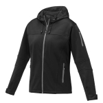 Chaqueta publicidad impermeable mujer poliéster 360 g/m2 Elevate Life color negro