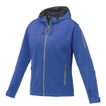 Chaqueta publicidad impermeable mujer poliéster 360 g/m2 Elevate Life color azul real