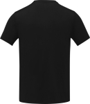 Camiseta con logo bordado de poliéster 105 g/m2 Elevate Essentials color negro segunda vista trasera