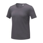 Camiseta técnica de malla poliéster mujer 105 g/m2 Elevate Essentials color gris oscuro