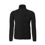 Chaqueta impermeable y transpirable reciclada RPET 300 g/m2 MKT Scola color negro primera vista