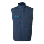 Chaleco softshell reciclado transpirable e impermeable 300 g/m2 MKT Jandro vista principal