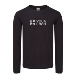 Camiseta impresa de manga larga de algodón 150 g/m2 Fruit of the Loom vista principal