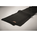 Set de 3 piezas con logo: gorro, bufanda y guantes Winter RPET color negro vista fotografía cuarta vista