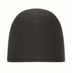 Gorro personalizado barato de algodón para invierno 190 g/m2 Lighty color negro