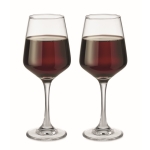Dos copas de vino personalizadas de 200ml Set copas Wine color transparente segunda vista