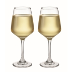 Dos copas de vino personalizadas de 200ml Set copas Wine color transparente tercera vista