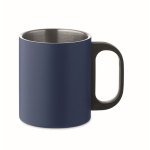 Taza de acero inoxidable de doble pared de 300ml Robust color azul ultramarino