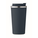 Vaso de acero con función térmica y antifugas 510ml color azul marino sexta vista