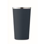 Vaso de acero con función térmica y antifugas 510ml color azul marino novena vista