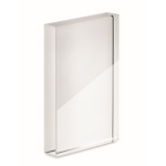 Trofeo de cristal transparente presentado en caja Image color transparente segunda vista