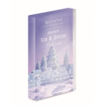 Trofeo de cristal transparente presentado en caja Image color transparente vista principal segunda vista